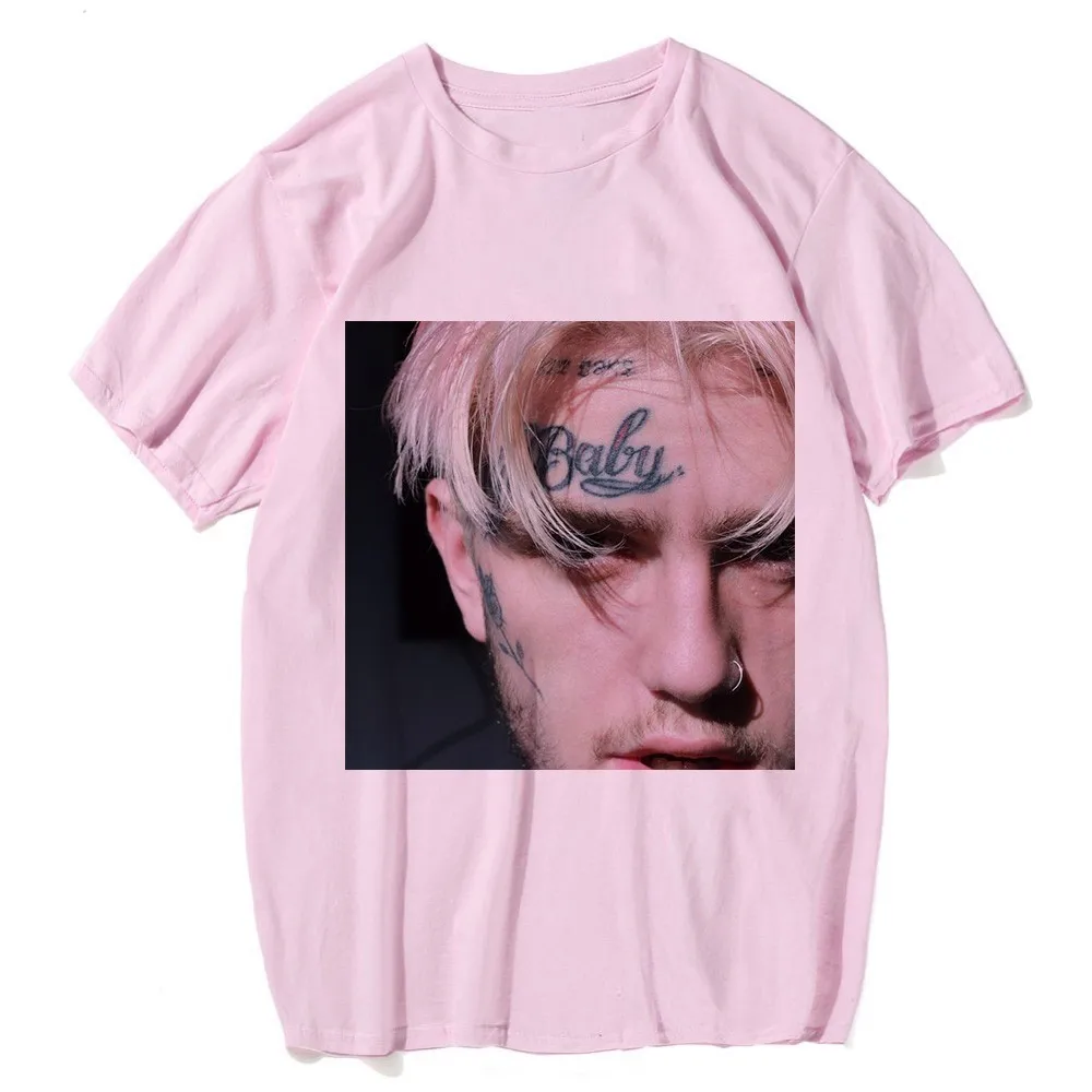 17 Lil Peep Футболка Music Man летние Графические футболки певица Мужская Новая Lil. peep футболка одежда Удобная футболка мужская женская - Цвет: 17
