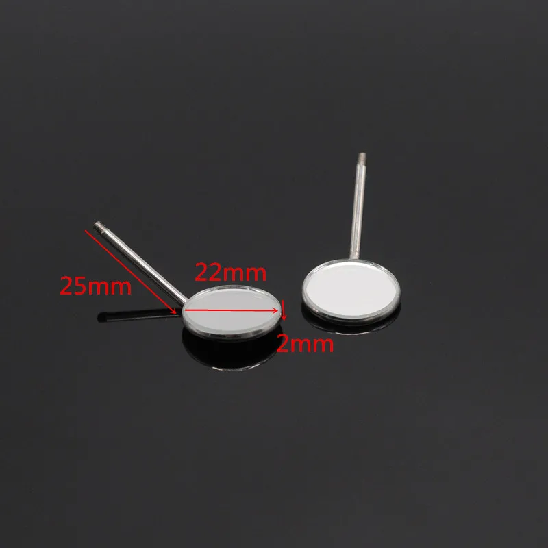 

Dentistry Item Mirror Plain Oral Care 22mm Surgical Instruments Replace Tools