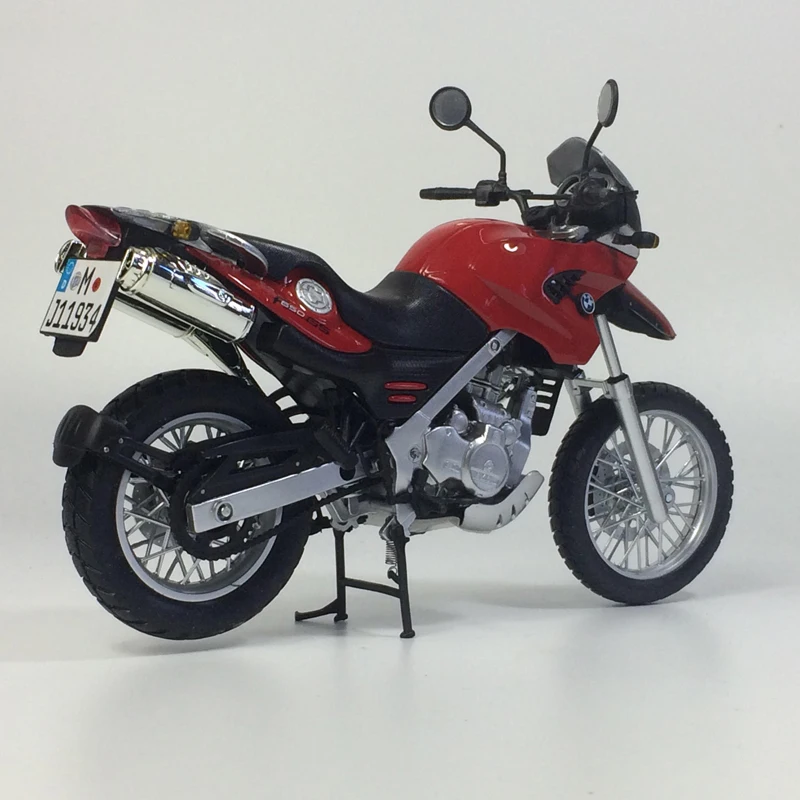 Модель мотоцикла в масштабе 1:12 модель B M W F650GS лучший подарок на день рождения