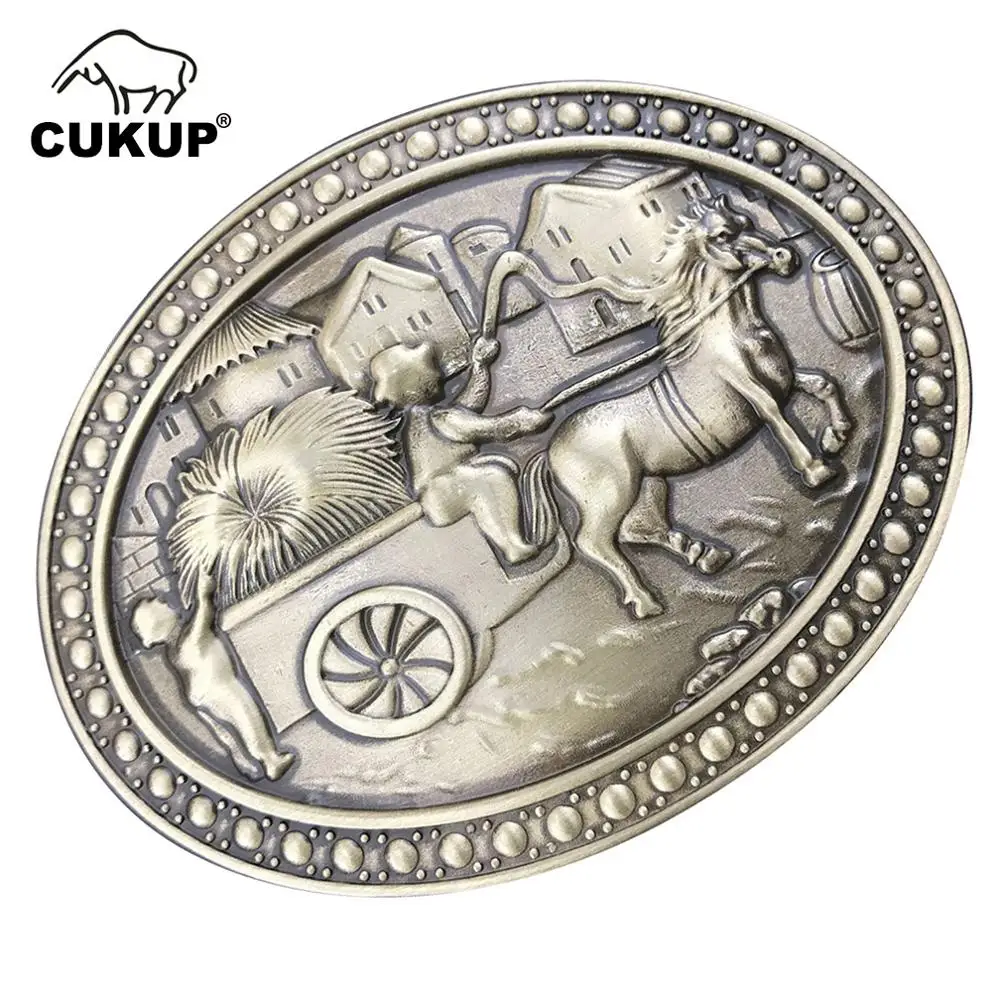 CUKUP новый уникальный дизайн с животным узором из твердой меди пряжки для ремня