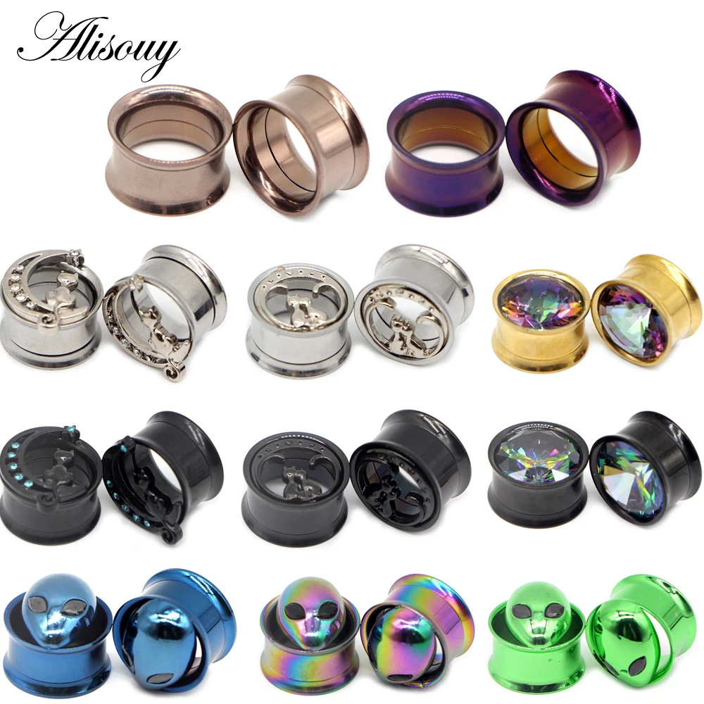 Калибр для пирсинга внутренняя нить винтов 2 шт. | Украшения и аксессуары