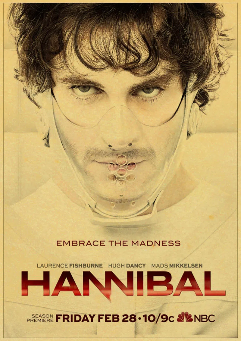 

Винтажные постеры фильма Ганнибал lanxihaibao