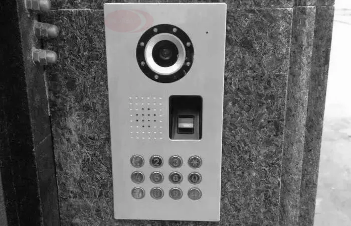 Домофон 7 &quotвидео монитор панель дверного замка для отпечатка пальца IP65