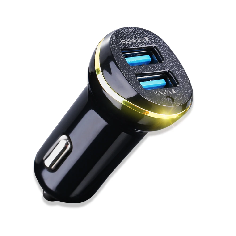 Автомобильное зарядное устройство CASEIER с двумя выходами USB 3.1A max (Real) Быстрая