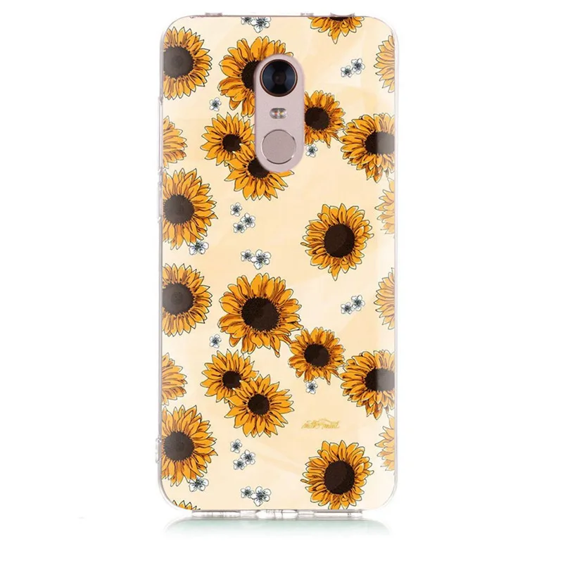 Роскошный чехол для Xiaomi Redmi 4X Note 3 Mi A1 4 Pro 4A 5 6 6pro 5A 6A TPU цветной мягкий с рисунком D122 |