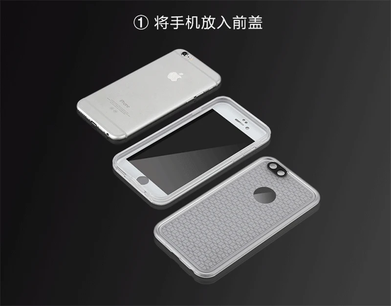 Высококачественный ударопрочный водонепроницаемый чехол из ТПУ и поликарбоната