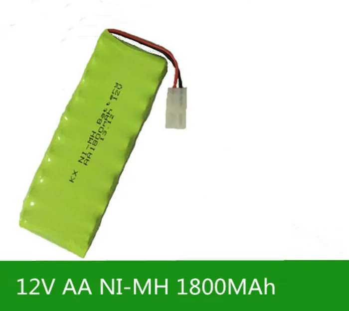 Cncool 1X новый оригинальный AA Ni MH 12 V 1800 mAh аккумуляторная батарея с вилками