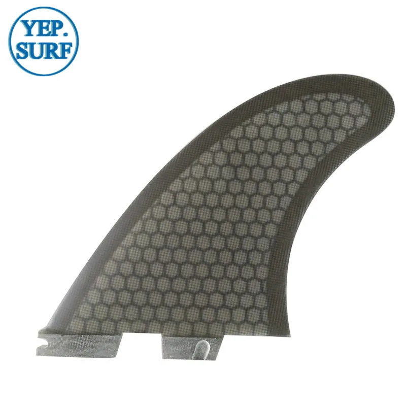 Доска для серфинга FCS2 плавники двойные набор плавников продажа черного