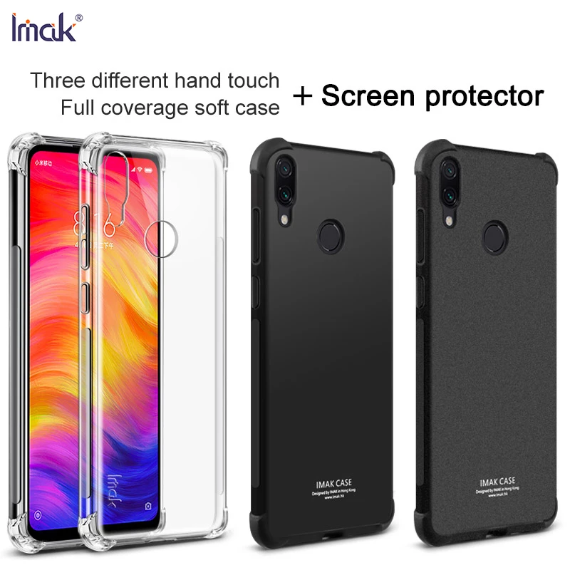 Чехол IMAK для Xiaomi Redmi Note 7 противоударный чехол с подушкой безопасности защитный