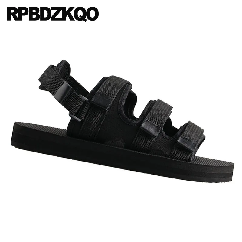 Shoes Strap Beach Outdoor Flat Designer Sneakers Roman Fashion Black Open Toe 2021 Casual Men Gladiator Sandals Summer Sport | Обувь