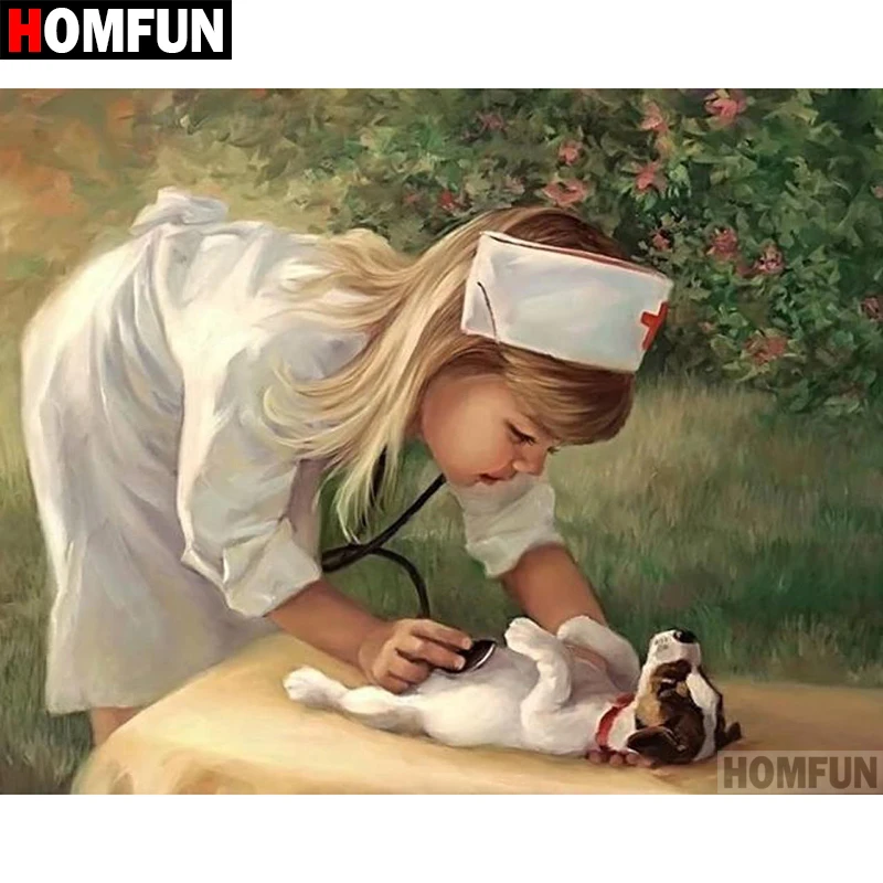 Алмазная живопись HOMFUN A18757 алмазная вышивка с квадратными/круглыми стразами