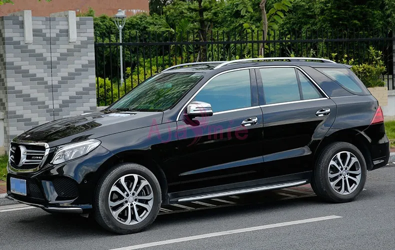 2012- дверные ручки Крышка и ШАР Insert Trim Панель хром стайлинга автомобилей для Mercedes Benz GLE внедорожник аксессуары