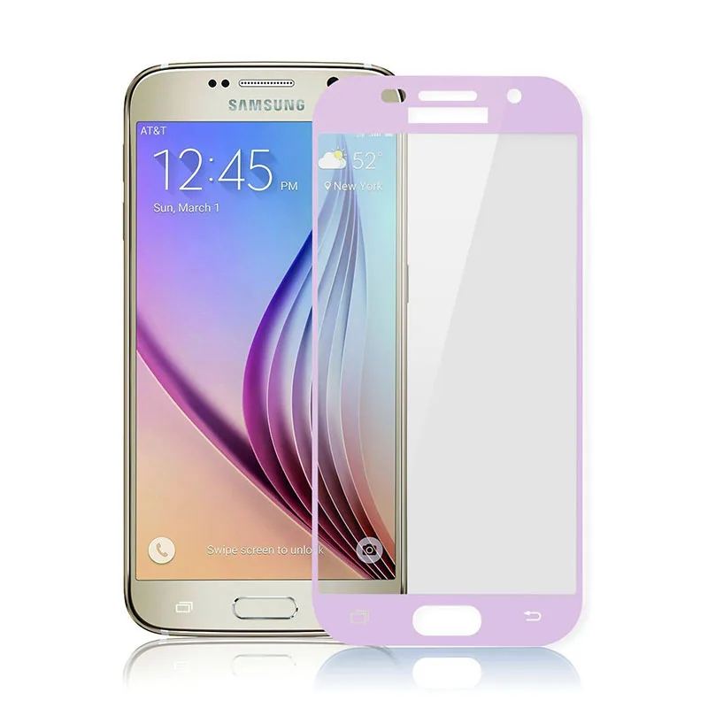 Full Screen Protector for Samsung Galaxy A8 Star A9 Plus C9 Pro Tempered Glass A3 A5 A6 A7 2016 2017 2018 | Мобильные телефоны и