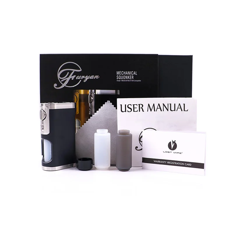 Оригинальный потерянный Vape Furyan мех BF Squonker поле Mod 9 мл Питание от одного 18650 21700 20700