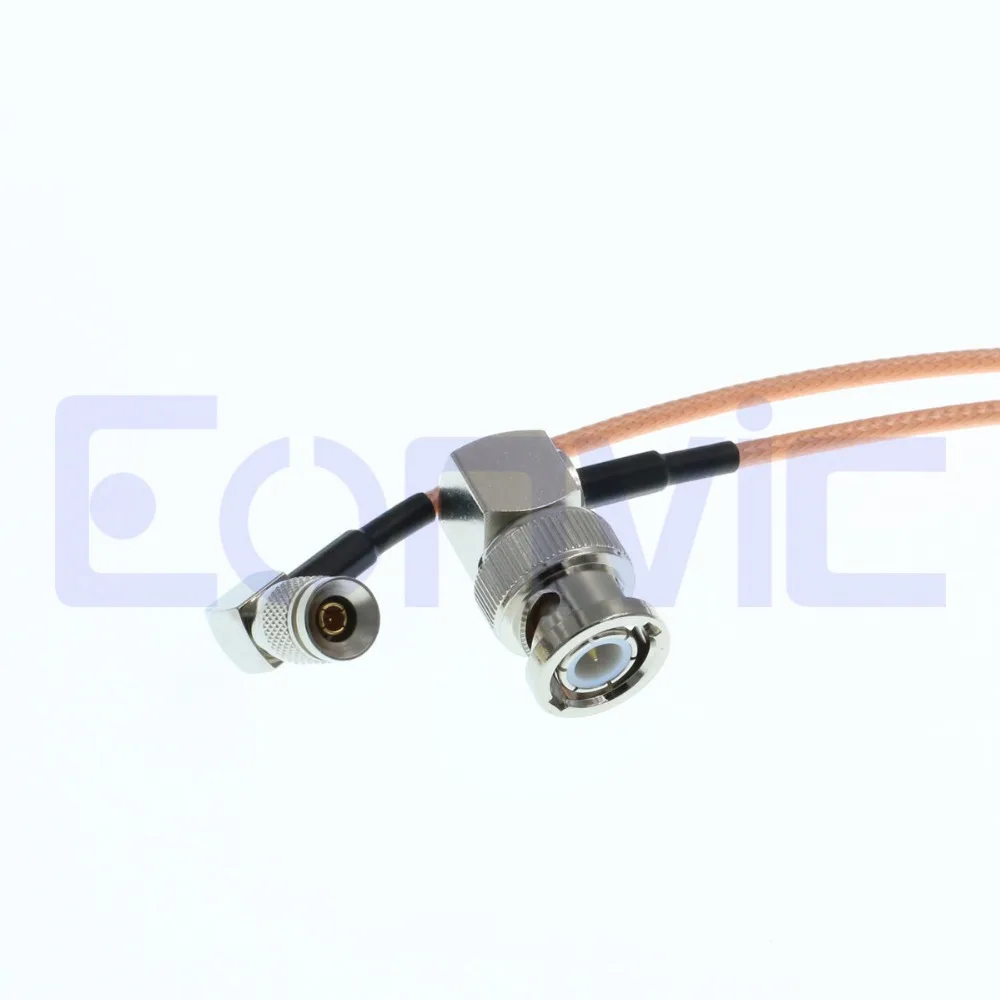 Правый Угол BNC папа к DIN1.0/2 3 RG179 коаксиальный 75ohm SDI Pigtail Blackmagic кабель | Обустройство