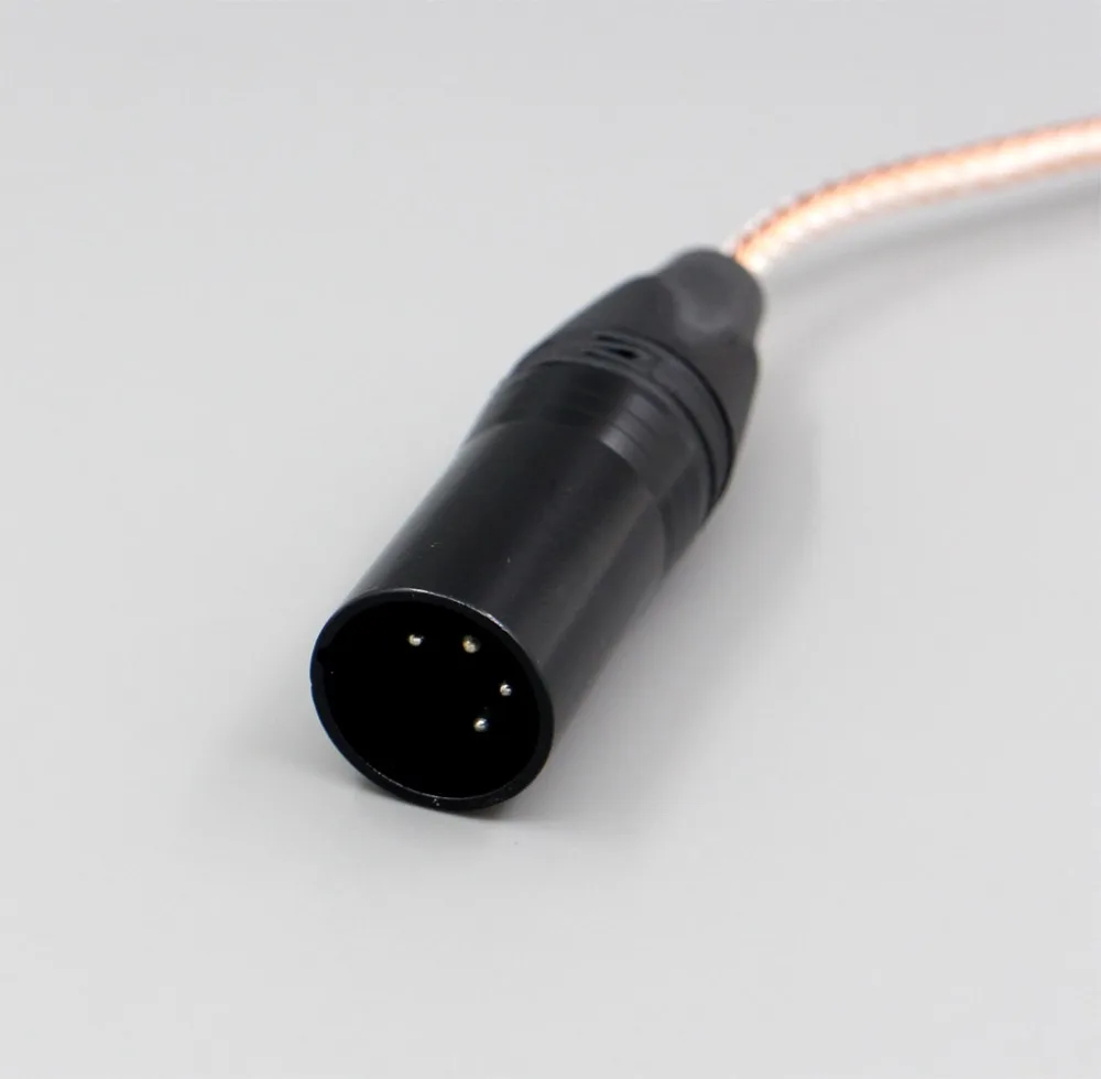 LN006156 16 Core OCC серебряный кабель для Final Audio viak T1P Denon AH-D600 D7100 Hifiman Sundara Ананда HE1000se HE6se he400