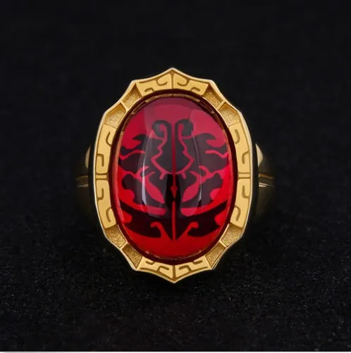 Overlord Momonga Ainz Ooal платье регулируемое 925 пробы Серебряное кольцо для косплея