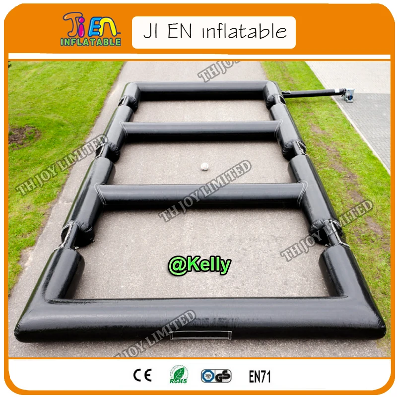 Бесплатная доставка двери индивидуальные надувные панна футбольное поле для