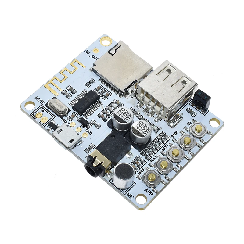 Bluetooth аудио приемник MP3 декодирование USB TF карта плата трансляция выходной
