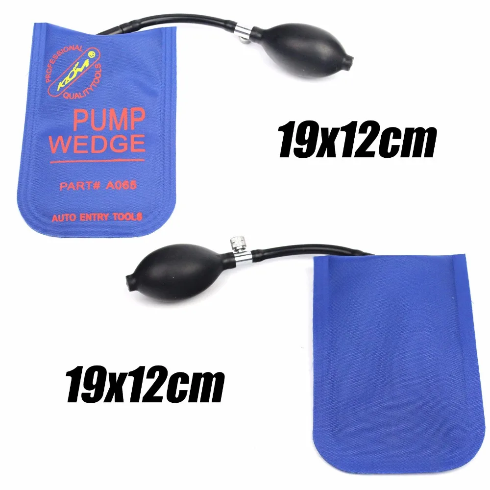 

Blue KLOM PUMP WEDGE Airbag New for Universal Air Wedge ,LOCKSMITH TOOLS, Small Size Air Pump Wedge, bump key padlock tool