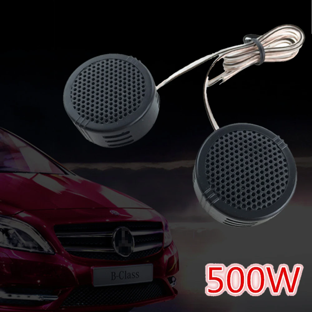 1 пара 500 Вт мини купольные автомобильные динамики твитеры 2 8 В универсальные