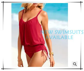 fashion new 2014 women bathing dress two ways wear suit red blue gallus swimwear |