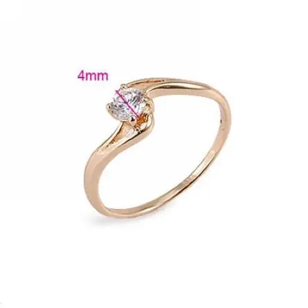 2017 Золотое кольцо с кристаллами и цирконием женское свадебное модные серьги