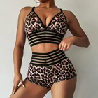 Женские леопардовые шорты пуш-ап, очаровательные сексуальные шорты с высокой талией, для клуба, для лета
