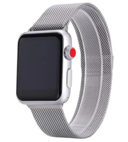 Milanese silver Умные часы серии 4 с Bluetooth, Смарт-часы, чехол для apple iphone, samsung, xiaomi, android phone, умные часы, серия 4, apple watch - Цвет: Milanese silver