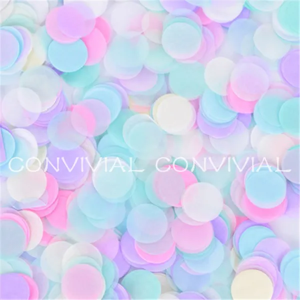 10 Colorsl1000pcs Бумага конфетти Шарики Свадебные украшения День рождения украшения ребенок душ Mariage вечеринок pa76 - Цвет: 10