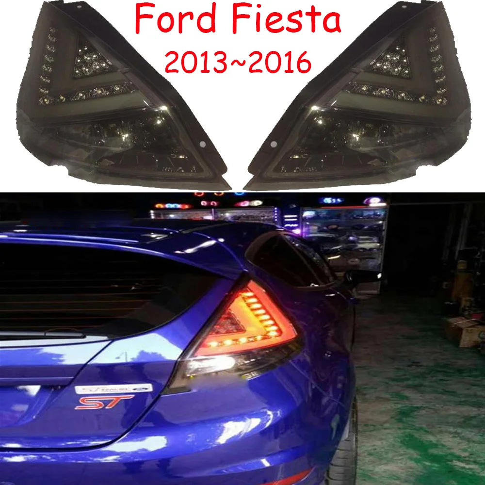 2 шт. автомобильный бампер лампа для 2013 для Fiesta задний фонарь светодиодный задний фонарь автомобильные аксессуары Fiesta задние фонари задний фонарь
