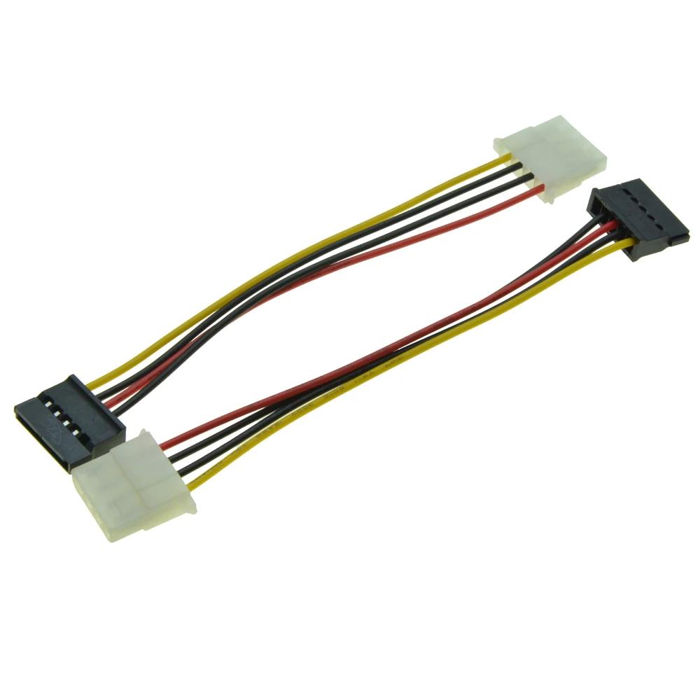 4 контактный кабель питания Molex Female 15 Pin SATA для Dvires IDE plug конверсии|4 pin molex|pin molex15 |