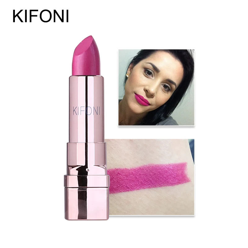 New Arrival KIFONI makeup 20 colors beauty matte lipstick long lasting tint lips cosmetics lip stick maquiagem make up red batom - Цвет: 18