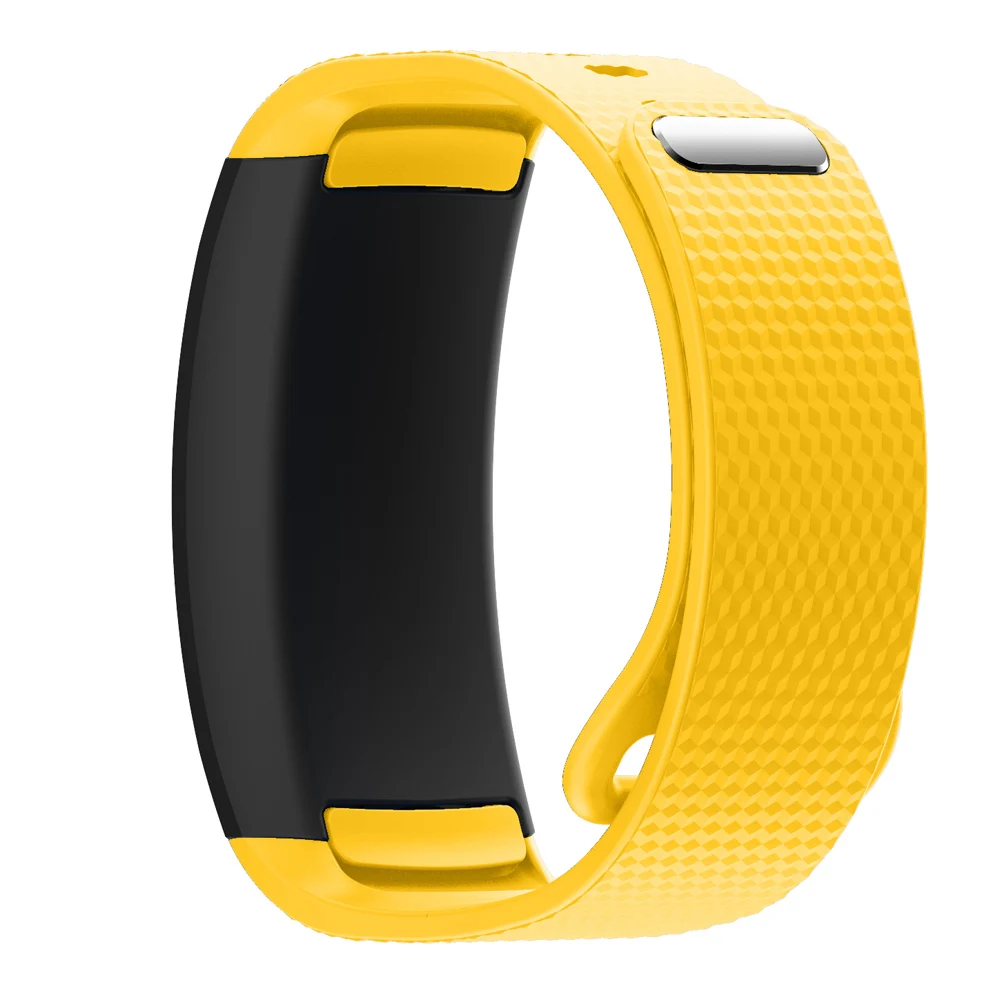 Ремешок для часов спортивные силиконовые часы сменные наручные Samsung Gear Fit 2 SM R360