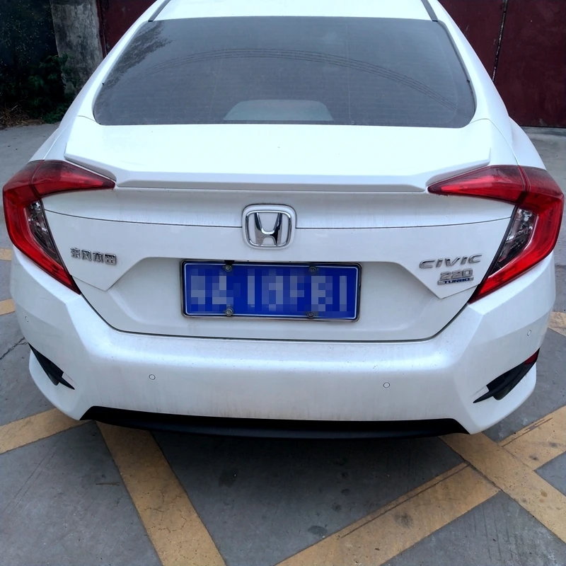 Для Honda Civic спойлер 10th 2016 до 2017 автомобильный Стайлинг высокое качество абс