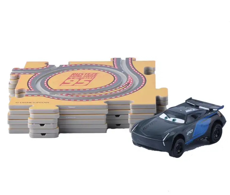 3302 Without Box Disney Pixar Cars 3 слота автомобиля Джексон Strom Cruz 1 шт. электрический трек Автомобили Маккуина игрушка для детей С 10 шт. треков DIY - Цвет: 3302 Without Box