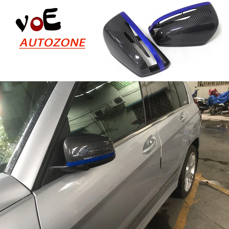 Mercedes W176 W246 W204 W212 W207 W221 W117 W218 сменные боковые зеркала из углеродного волокна для