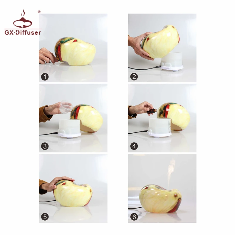 GX. Диффузор освежитель воздуха очиститель распылитель эфирных масел духи