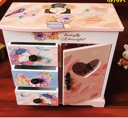 11 YM 720 мультяшная hello kitty Прекрасная деревянная шкатулка аксессуары - Цвет: 11