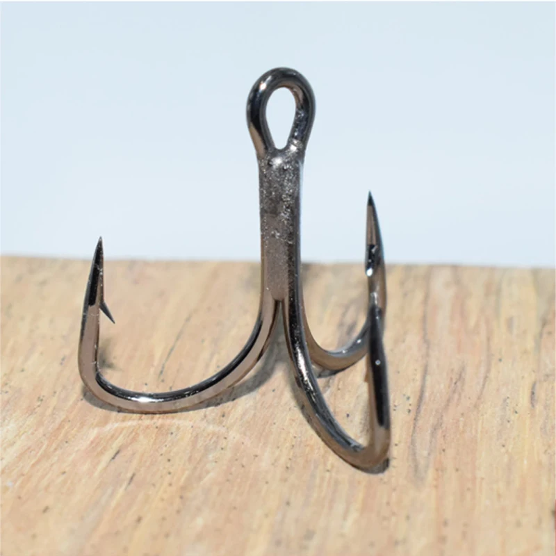 Mustad тройные Крючки TG77 из высокоуглеродистой стали, крючки из черного никеля, колючие крючки, крючки, 3X прочная приманка, рыболовный Якорный крючок, Pesca