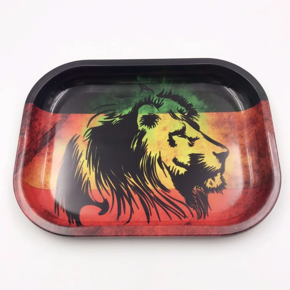 Экологичная пепельница цветная металлическая из сплава цинка для сигарет