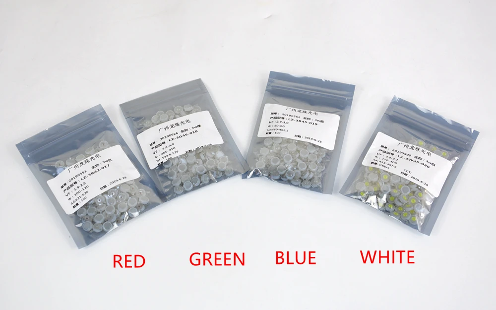 100 шт. светодиодные лампы 3 Вт белого цвета Gigertop | Лампы и освещение