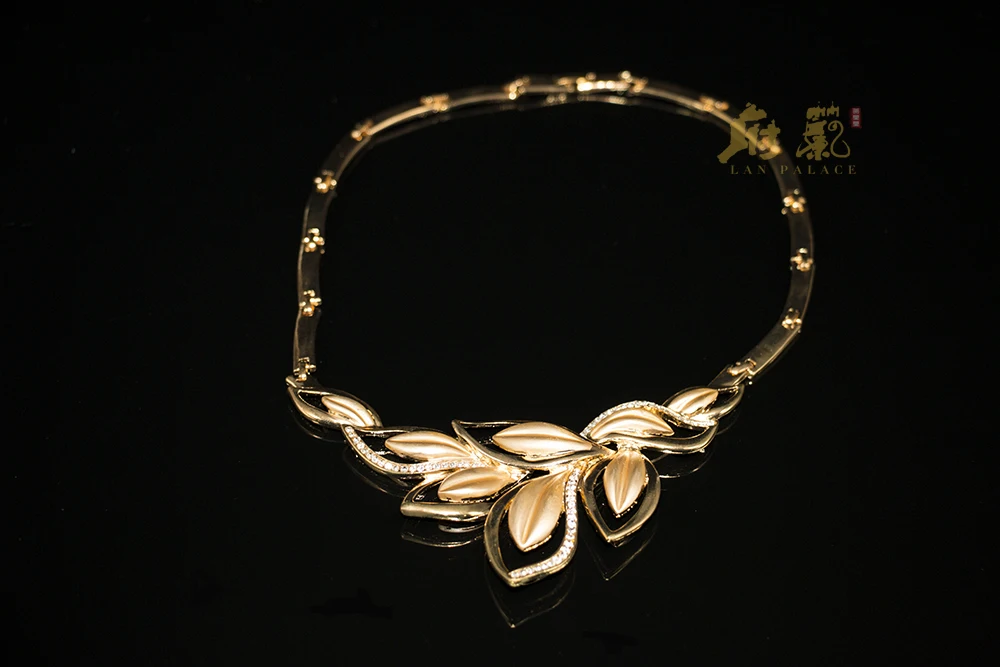 Ювелирное Украшение для костюма Комплект бижутерии женское свадебное ожерелье с