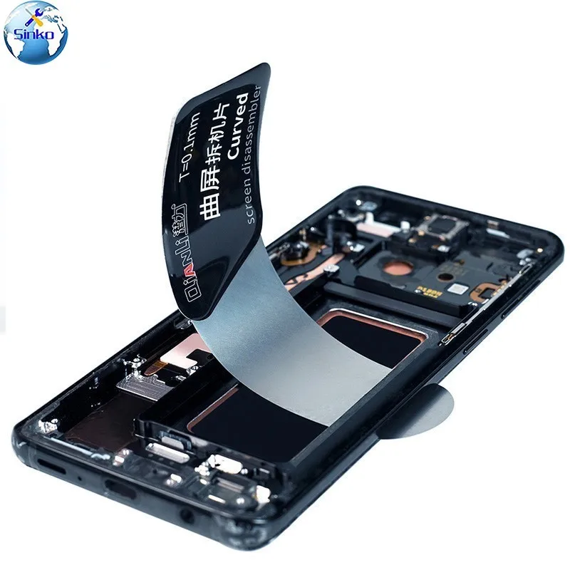 

Qianli Tool Ultra Thin Pry Spudger Disassembling Card Dedicated for Curved Screen Samsung iPhone iPad Screen Opening Tool