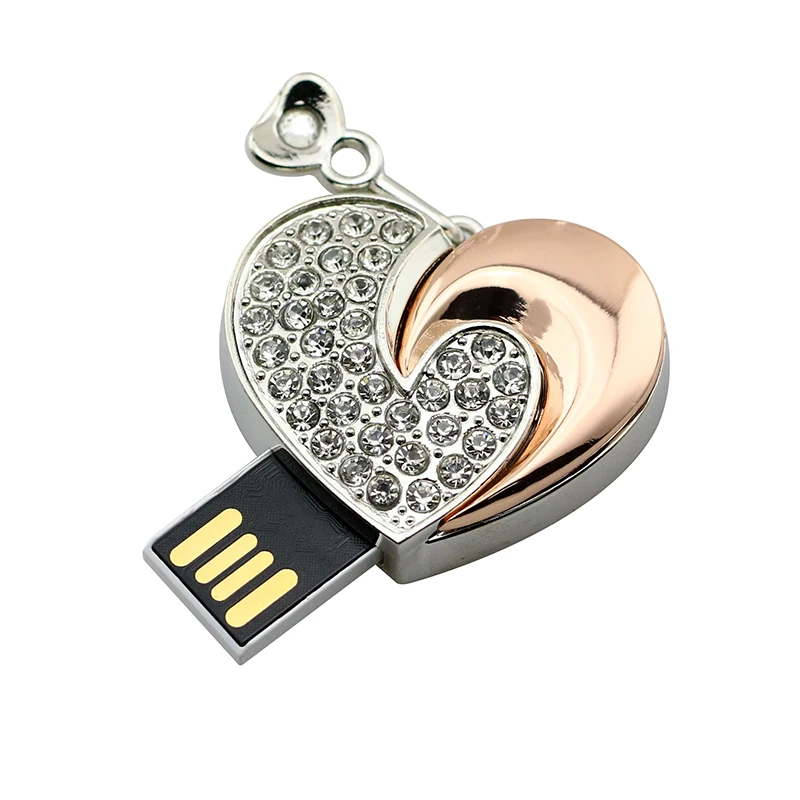 Реальный Ёмкость любовника по прекрасное сердце Usb флешки 4 ГБ 8 16 оперативной