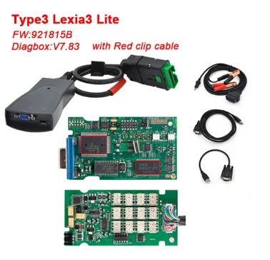Lexia 3 pp2000 Full Chip Lexia3 V48/V25 Newest Diagbox V7.83 PP2000 Lexia-3 Firmware 921815C PSA COM for Peugeot Diagnostic Tool - Цвет: lite version