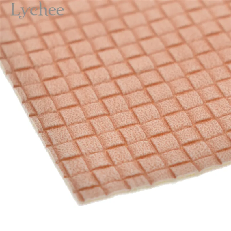 Lychee, 1 предмет 21x29 см A4 тканым узором ПВХ кожа ткань синтетическая кожа DIY Материал с плоским дном для одежды сумки из натуральной кожи Ремни