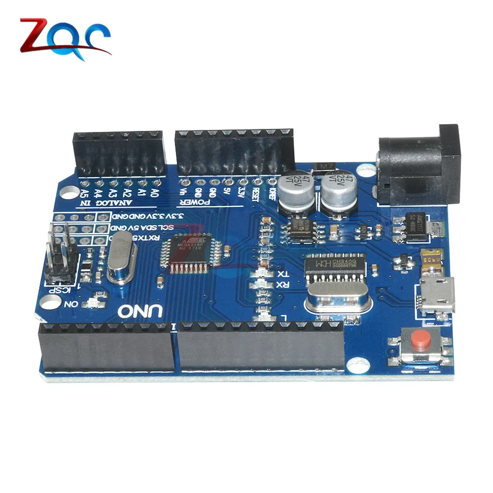 Фонарь с Micro USB UNO R3 MEGA328P CH340 CH340G детская плата модуль контроллера замена ATmega16U2 One|usb