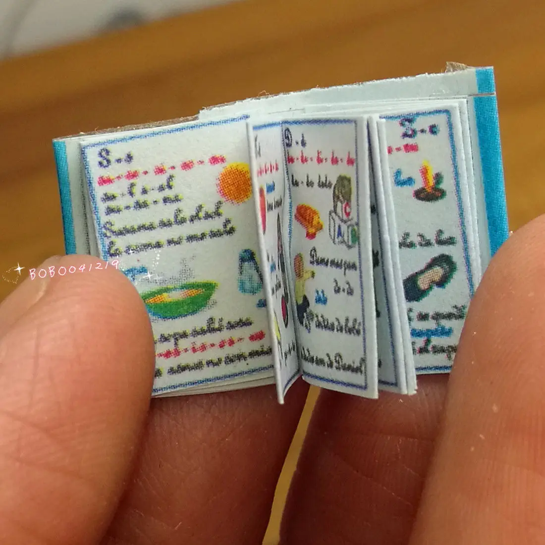 Кукольный домик Миниатюрный 1:12 игрушка маленькая книга Длина 1 7 см SPO529 | Игрушки и