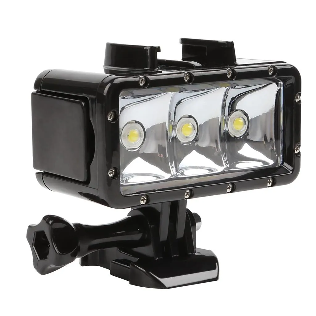 Светодиодный светильник для дайвинга, водонепроницаемый, 131ft, 40 м, для DJI Osmo Action, для Gopro Hero 7, 6, 5, аксессуары для экшн-камер 522#2